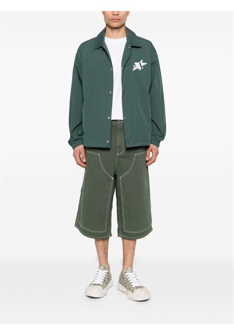 giacca l.e.s. community caoches uomo verde AWAKE NY | AWK-SP26-OT003TL